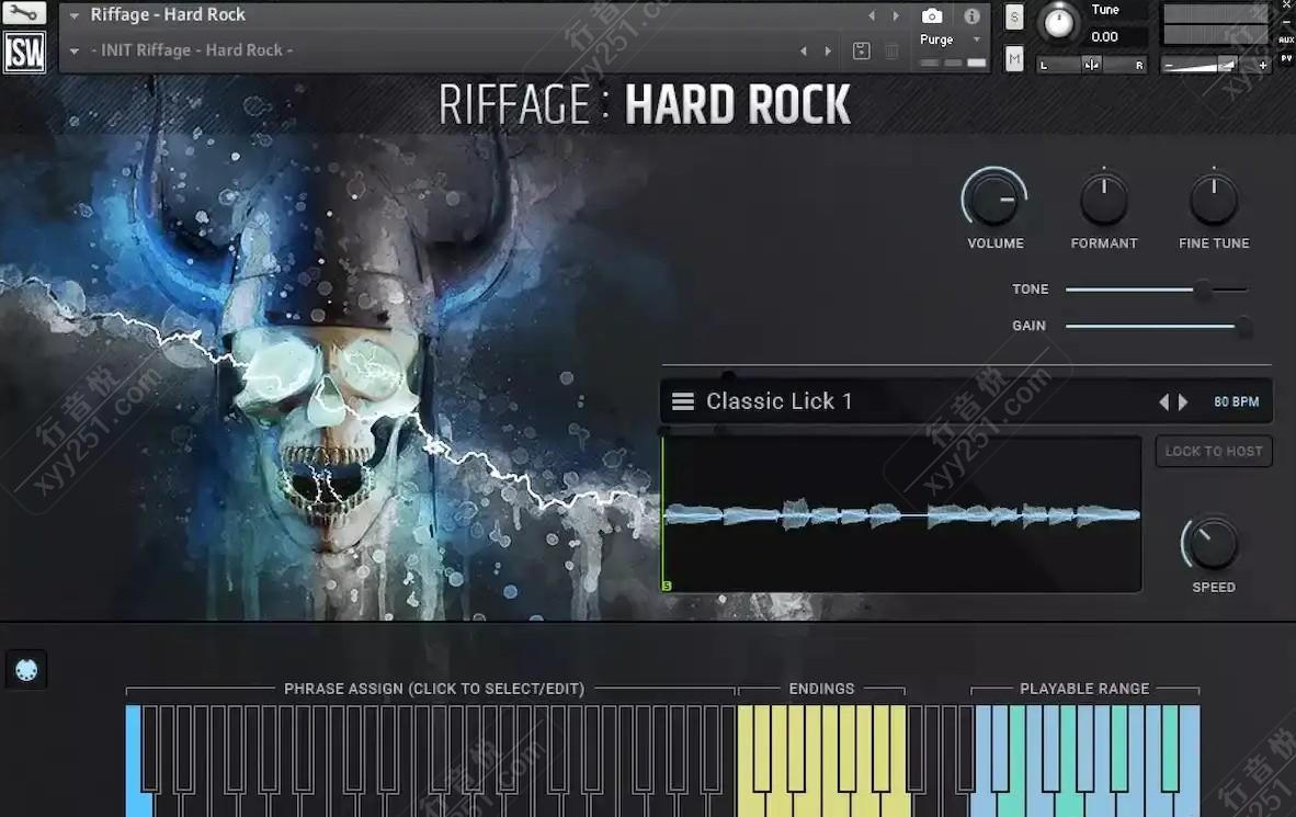 IS Riffage Hard Rock Metal 摇滚 RIFF 金属摇滚LOOP Kontakt