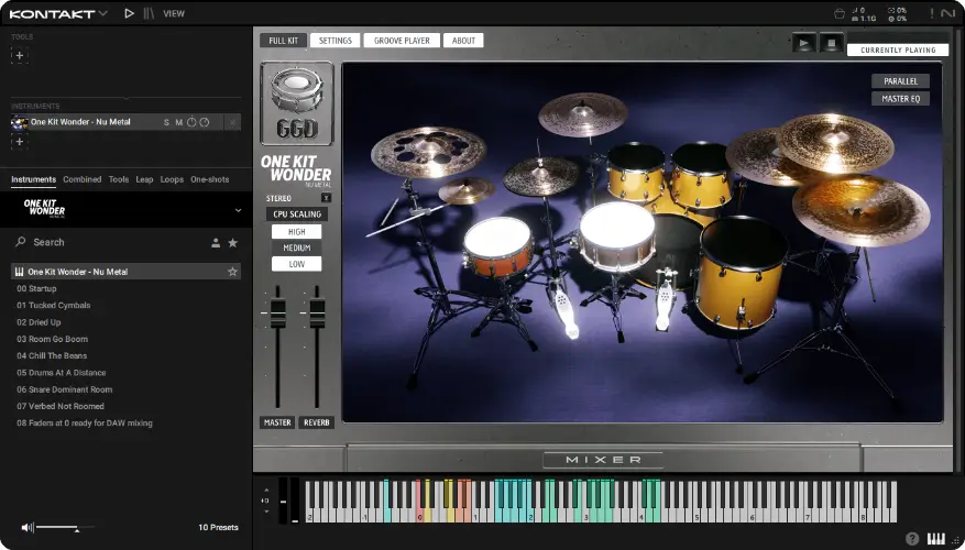 GetGood Drums One Kit Wonder Nu Metal 新金属鼓
