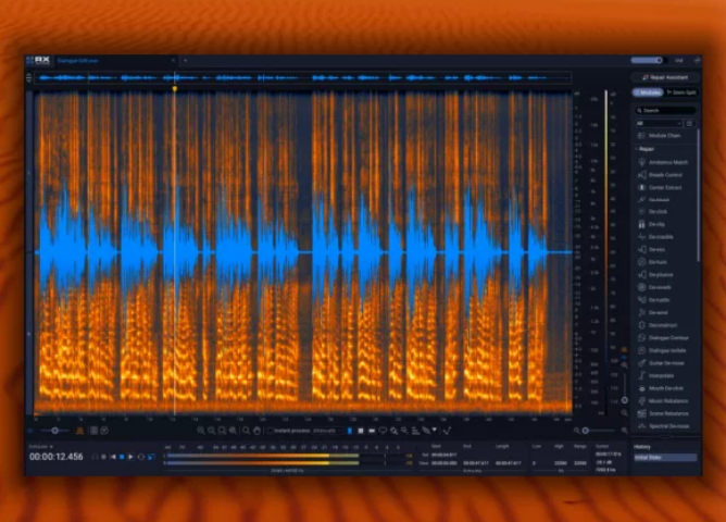 iZotope RX12 人声提取 噪音消除 AI智能 去环境音 去噪音-Xmusix 行音悦