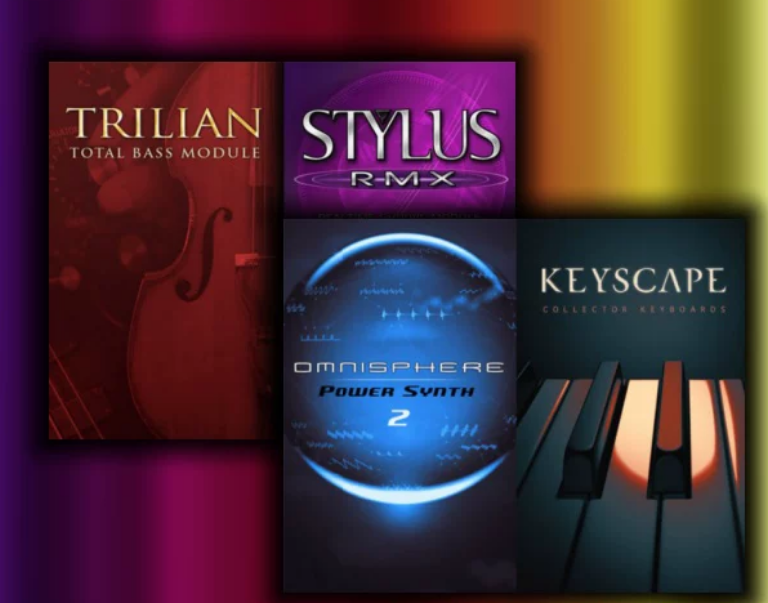 四巨头合集Omnisphere3 Keyscape Trilian RMX 送安装教程-Xmusix 行音悦