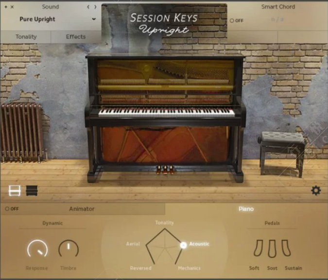 Session Keys Upright 现代立式钢琴音源 Kontakt 流行配乐