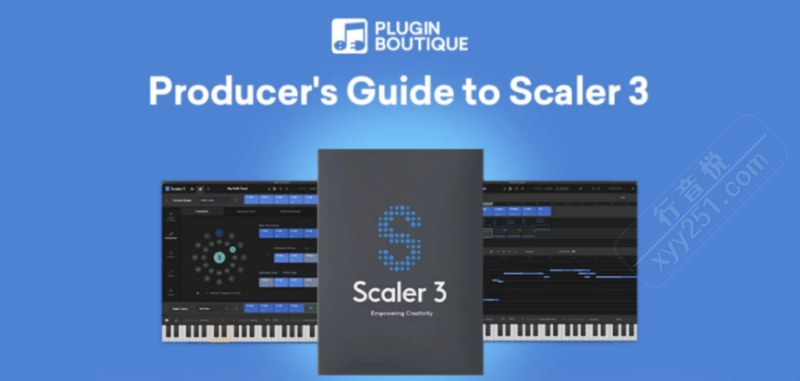 Scaler 3 Plugin Boutique智能和弦编曲 写歌辅助创作插件 WIN/MAC-行音悦 - XYY