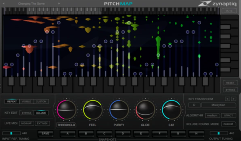Zynaptiq PitchMap 实时复音高映射修 直播修音 安装教程 WIN/MAC-Xmusix 行音悦