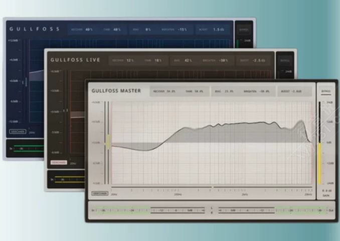 Soundtheory Gullfoss三件套 AI智能动态EQ插件