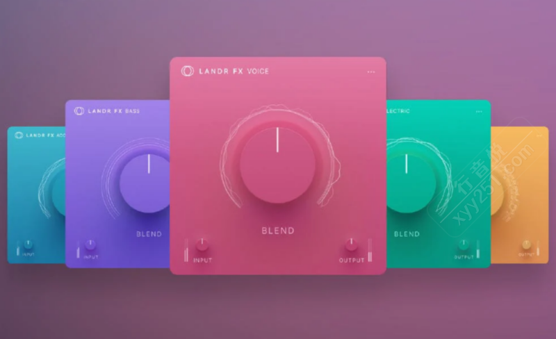 LANDR FX Suite混音插件一键专业混音 简单智能混音 WIN/MAC-行音悦 - XYY