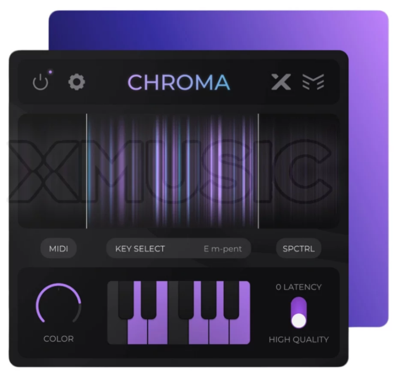 xynth audio chroma 音阶锁定谐波美化 AI智能 安装教程 WIN/MAC-Xmusix 行音悦