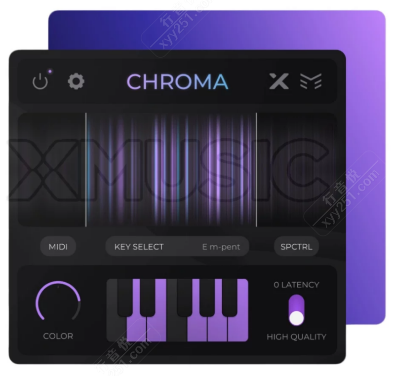 Xynth Audio Chroma音源安装教程 AI谐波美化音阶锁定
