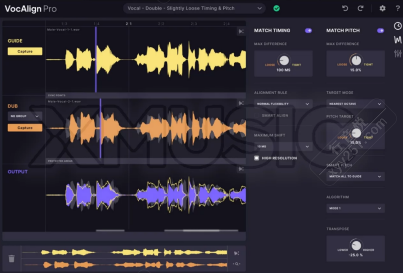 VocAlign 6 Pro 智能人声自动对齐音频校正 带安装教程 WIN/MAC-行音悦 - XYY