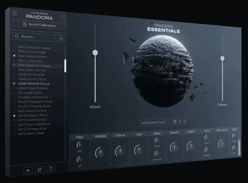 Cymatics PANDORA 旗舰全能电子音乐制作包12套音色 WIN/MAC-Xmusix 行音悦