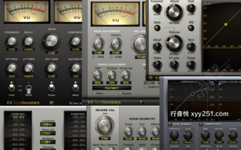 ToneBoosters 23套件免费合集 专业音频插件打包下载