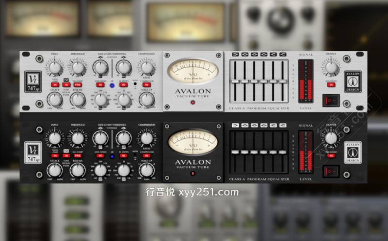 Kazrog Avalon VT-747SP 母带级光电压缩EQ通道条