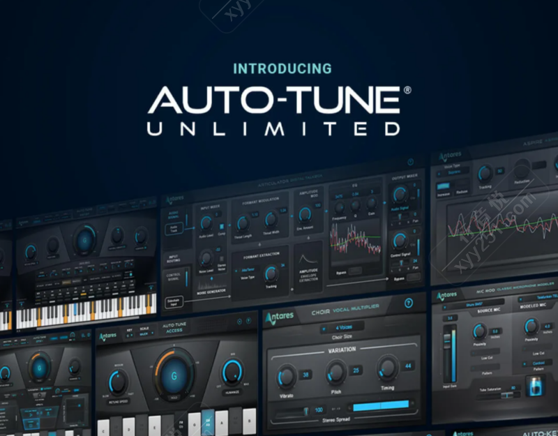 Antares Auto-Tune Unlimited 全家桶合集 WIN/MAC-行音悦 - XYY