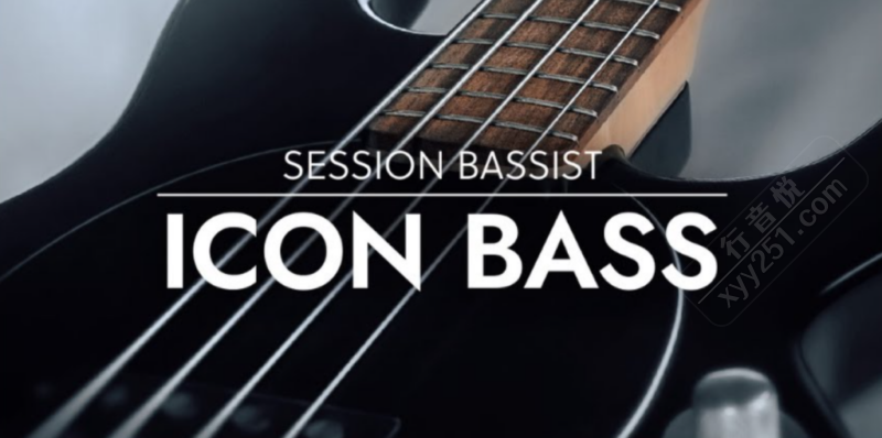 Session Bassist Icon Bass 标志性复古无品贝斯音源 Kontakt-行音悦 - XYY