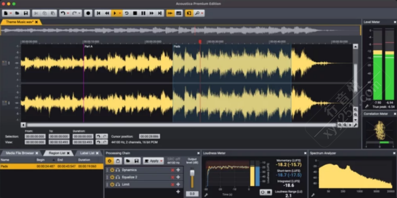 Acoustica Premium 11插件合集 AI修复混音工具