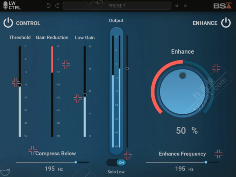 Black Salt Audio Low Control 低频专用压缩+谐波增强 WIN/MAC-行音悦 - XYY