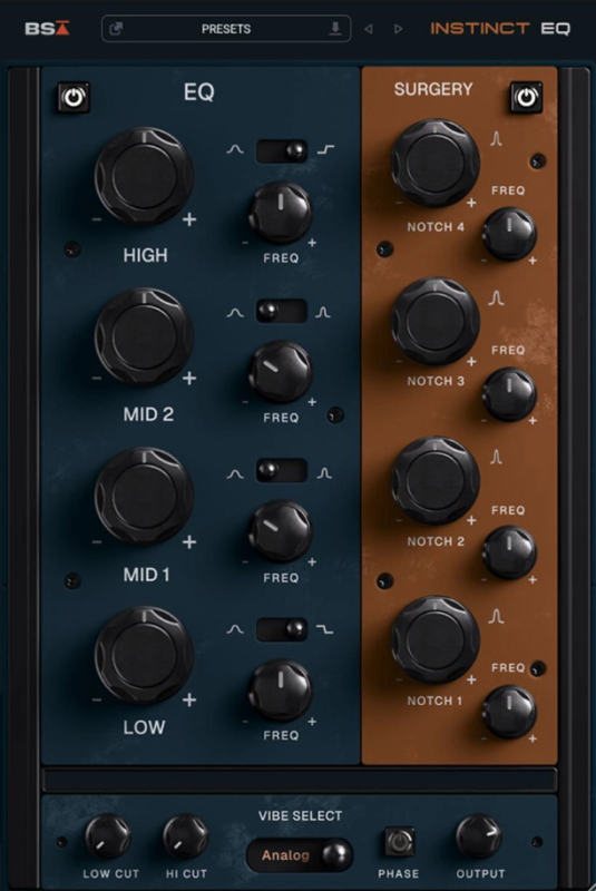 Salt Audio Instinct EQ 四段均衡插件音频处理器 WIN/MAC-Xmusix 行音悦