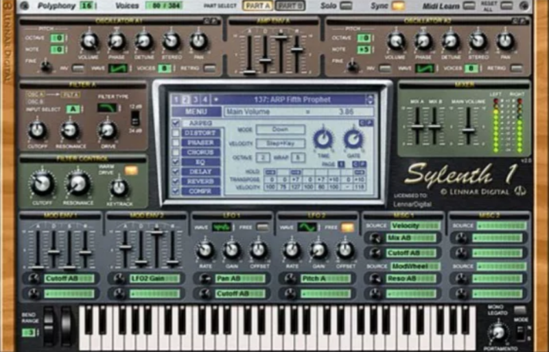 Sylenth1 虚拟模拟减法合成器标杆 带安装教程 电音神器 WIN/MAC-Xmusix 行音悦