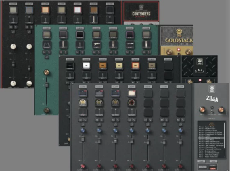 GetGood Drums Studio Cabs 吉他箱体IR箱体模拟 四件套 WIN-Xmusix 行音悦