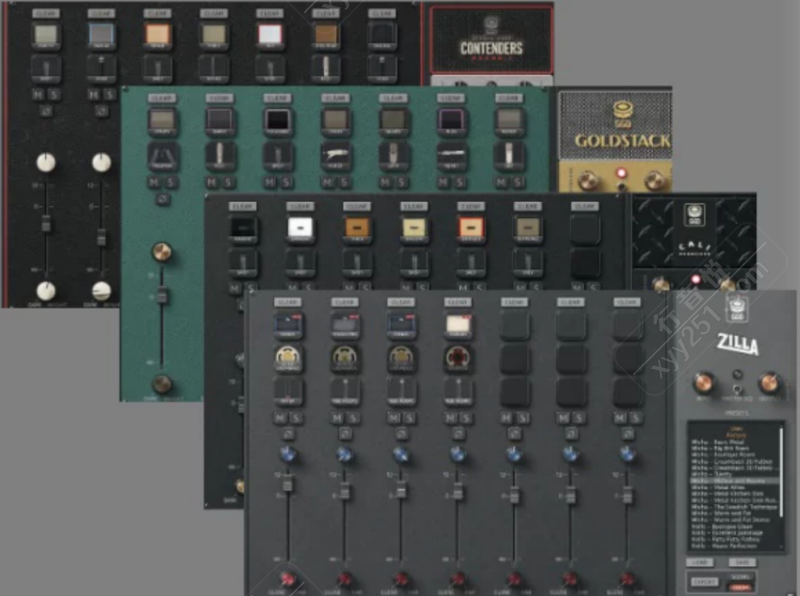 GetGood Drums Studio Cabs 吉他箱体IR箱体模拟 四件套 WIN-行音悦 - XYY