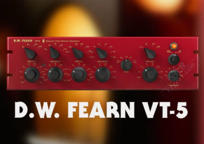 DW Fearn VT5电子管母带EQ混音插件安装教程