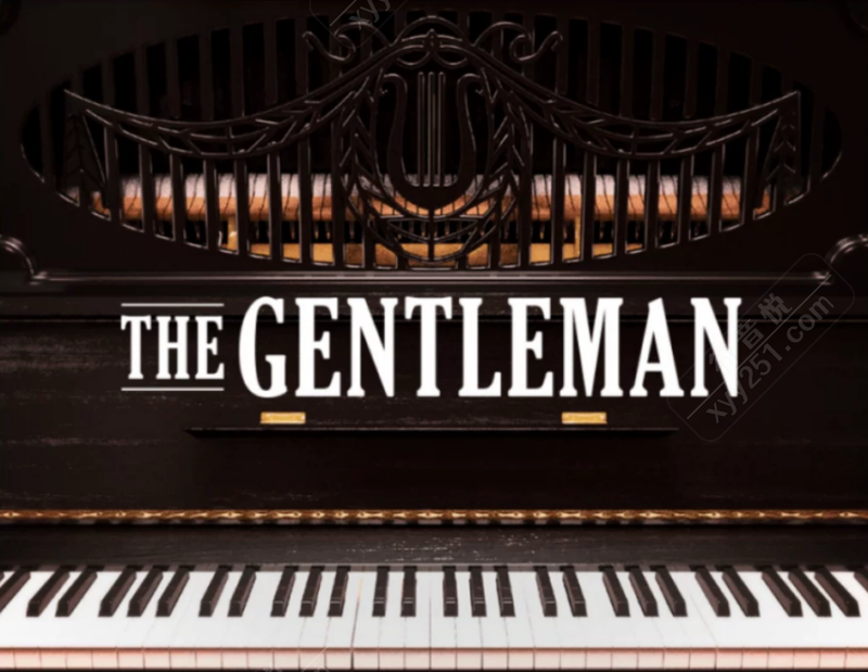 NI The Gentleman复古立式钢琴音源 Kontakt温暖细腻