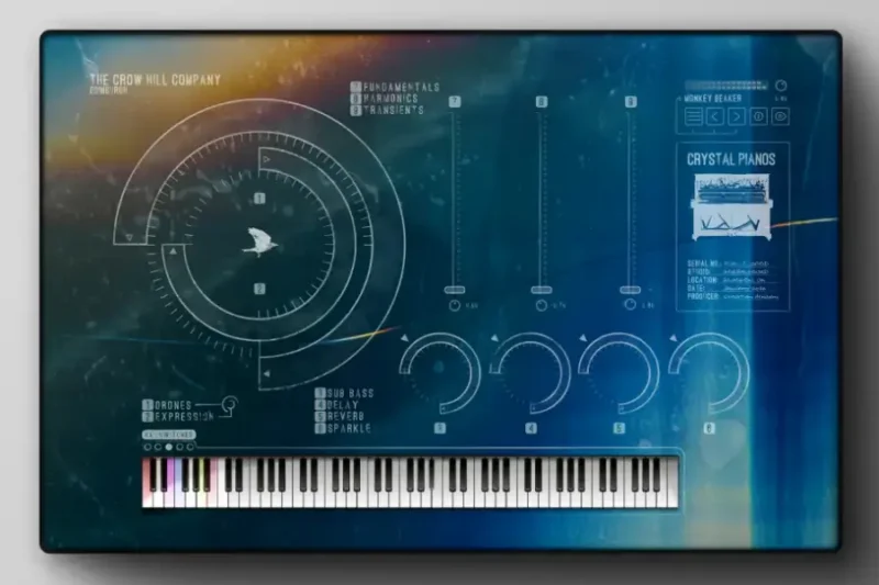 Crystal Pianos 水晶玻璃钢琴音源 影视配乐