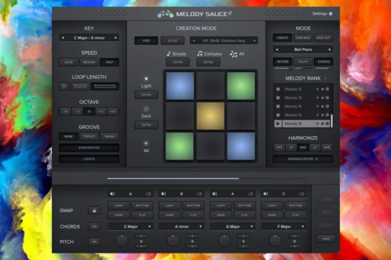 Evabeat Melody Sauce 3 AI旋律生成插件