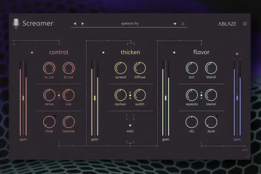 Ablaze Audio Screamer 金属嘶吼 金属核 黑嗓专用效果器 WIN/MAC