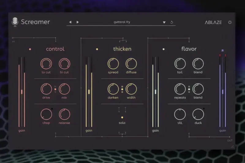 Ablaze Audio Screamer 金属嘶吼 金属核 黑嗓专用效果器 WIN/MAC-行音悦 - XYY