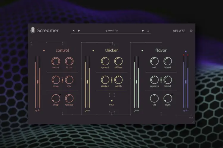 Ablaze Audio Screamer 金属嘶吼 金属核 黑嗓专用效果器 WIN/MAC