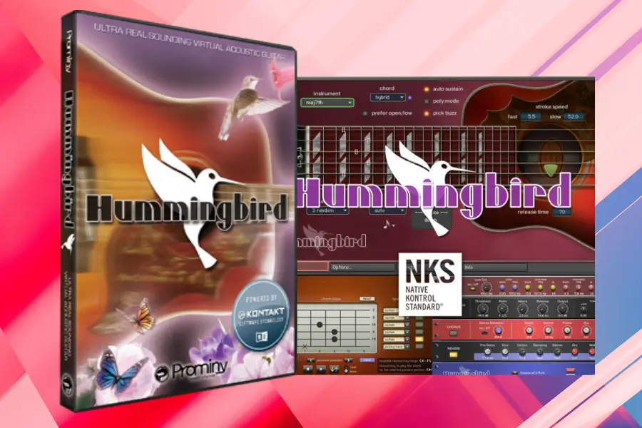 蜂鸟木吉他音源 Prominy Hummingbird 超逼真木吉他 Kontakt