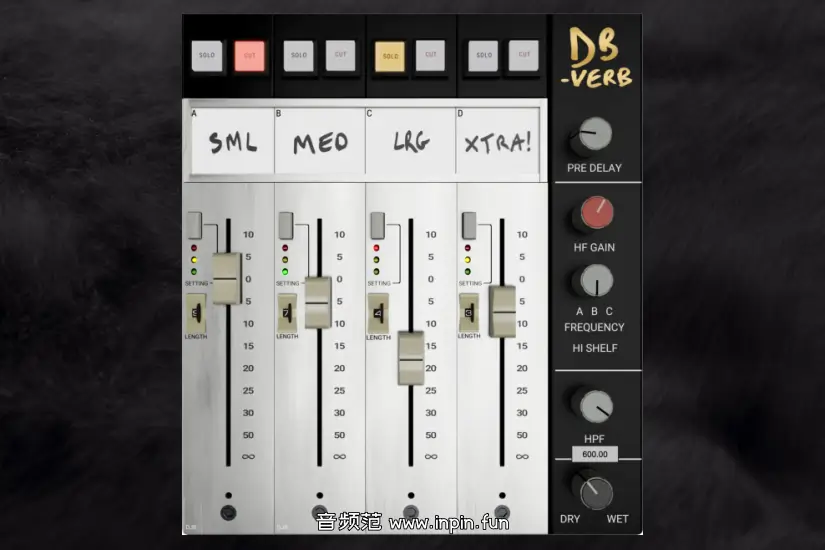 混响-Metric Halo DBVerb-行音悦 - XYY