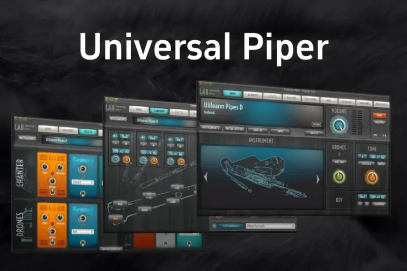 Universal Piper 真实的虚拟风笛音源 丰富技法 WIN/MAC-行音悦 - XYY