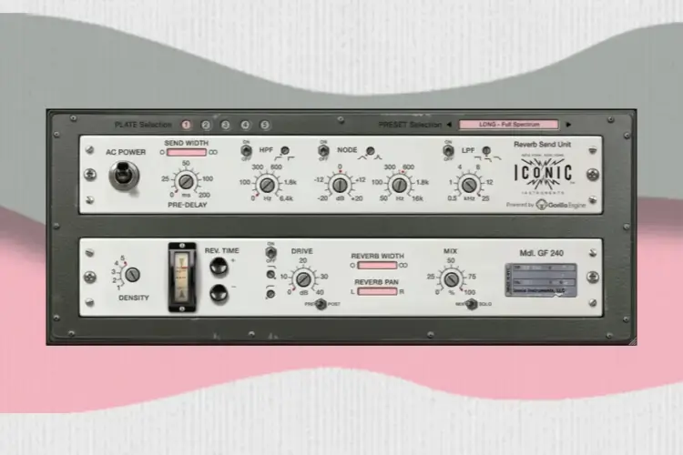 EMT240板式混响-Iconic Instruments GF240 Plate Reverb-Win-行音悦 - XYY