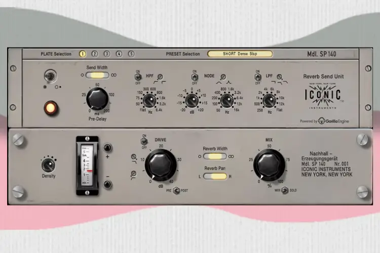 Iconic Instruments SP140 Plate Reverb EMT140板式混响-行音悦 - XYY