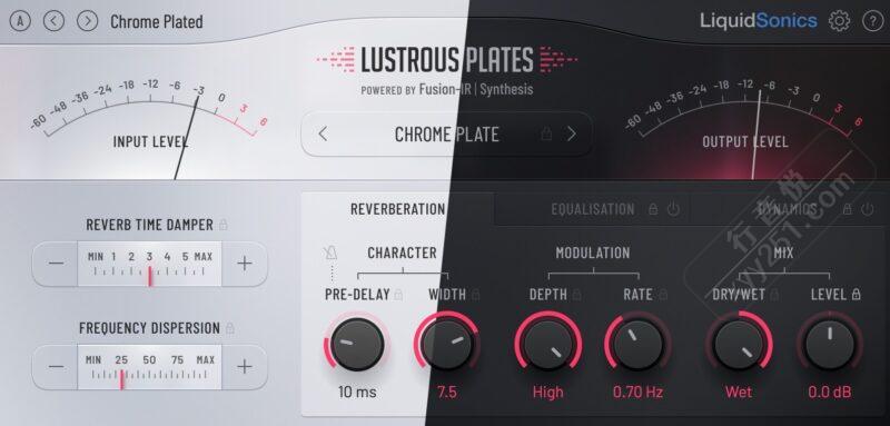LiquidSonics Lustrous Plates 板式混响人声/弦乐/鼓组全能 WIN-行音悦 - XYY