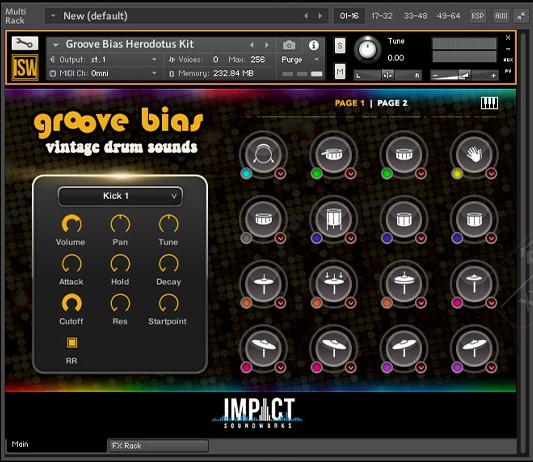 IS Groove Bias 50 70年代 复古模拟磁带鼓组音源氛围音乐Kontakt-行音悦 - XYY