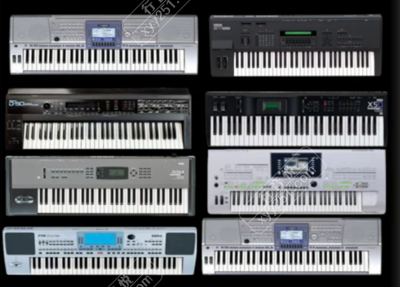 8台经典硬件合成器 Kontakt 采样 YAMAHA Korg Roland 综合音源-行音悦 - XYY