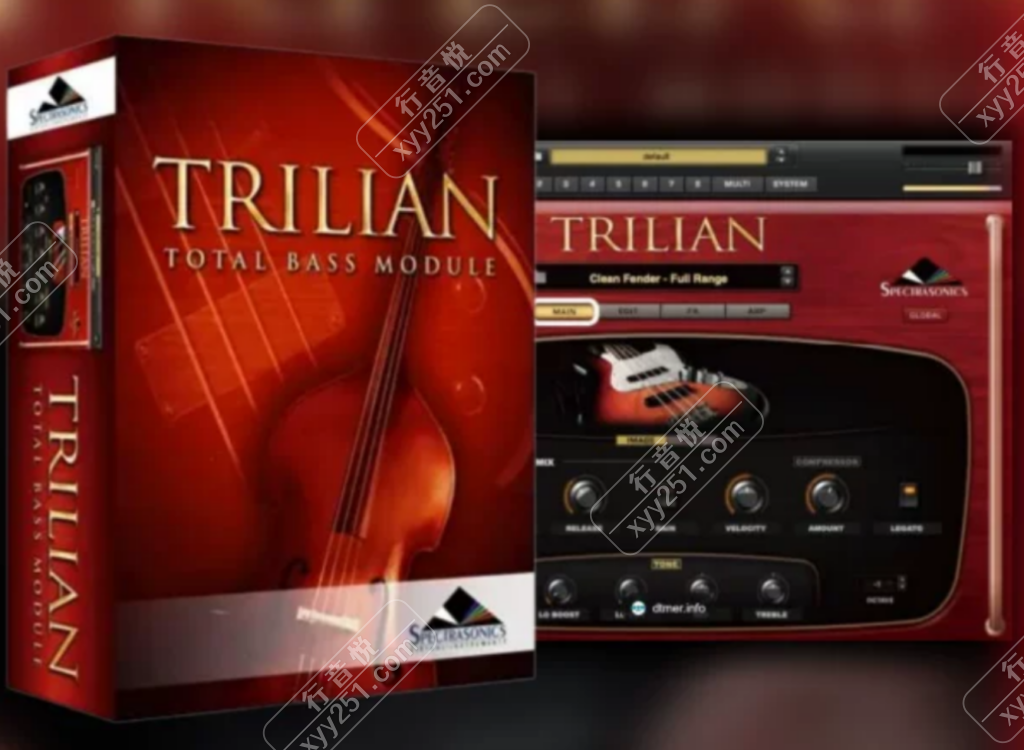 图片[1]-Trilian 四巨头 贝斯 木贝斯 低音提琴 全能低音解决方案-行音悦 - XYY