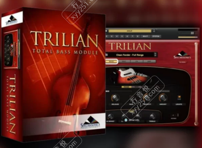 Trilian 四巨头 贝斯 木贝斯 低音提琴 全能低音解决方案-行音悦 - XYY