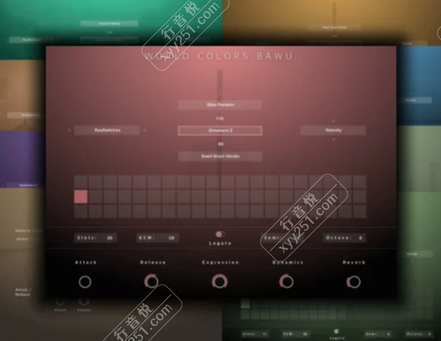 图片[1]-World Colors民乐21套 音源二胡古筝古琴唢呐琵琶箫笛杨琴-行音悦 - XYY