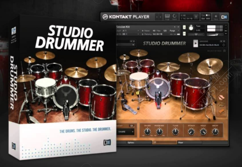Studio Drummer 打击乐音源 流行鼓 必备神器!-行音悦 - XYY