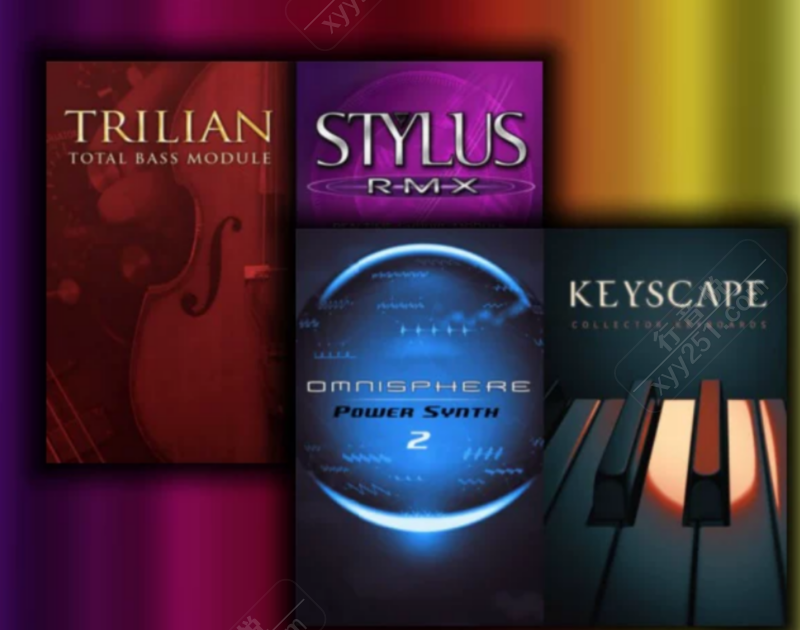 四巨头合集Omnisphere3 Keyscape Trilian RMX 送安装教程-行音悦 - XYY