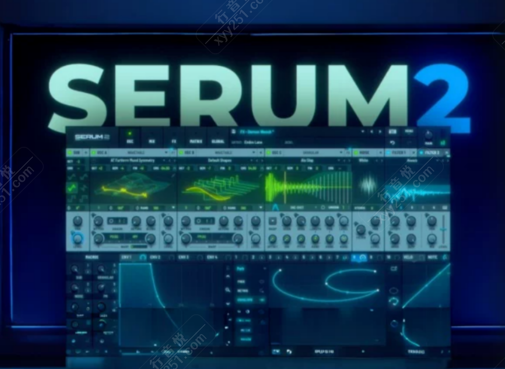 图片[1]-Serum2 音源插件合成器 带60G预制包 带安装教程-行音悦 - XYY