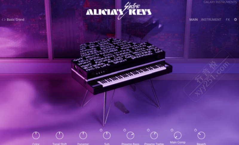 Alicias Electric Keys 爱丽丝 复古电钢琴 灵魂乐RB抒情-行音悦 - XYY