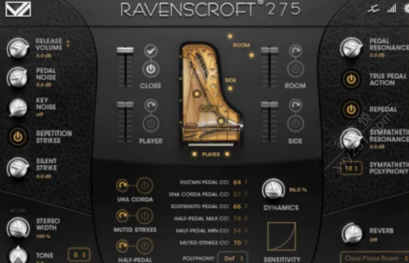 Ravenscroft 275 超真实275尺寸三角钢琴采样-行音悦 - XYY