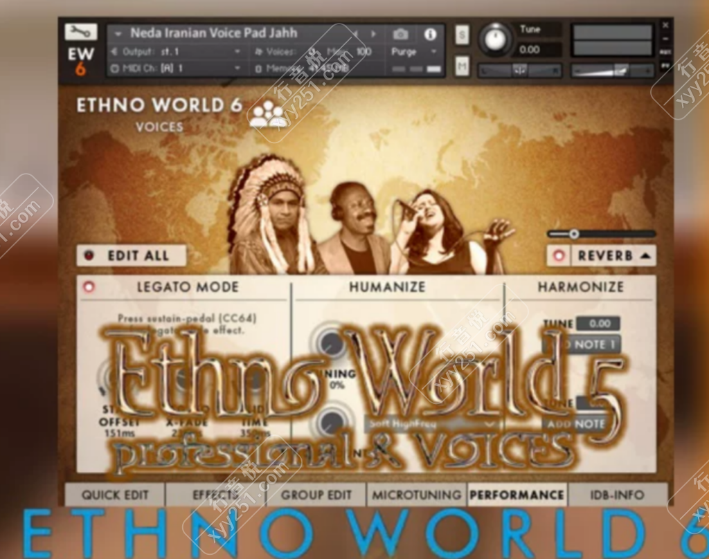 图片[1]-EthnoWorld 5+6合集 世界民族音乐 必备神器！-行音悦 - XYY