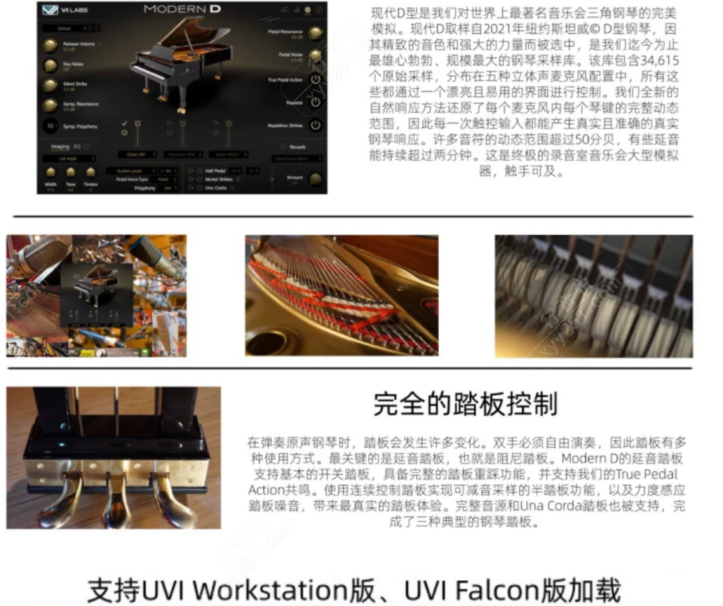 图片[2]-Modern D UVI 钢琴音源插件编曲音乐制作音源软件-行音悦 - XYY