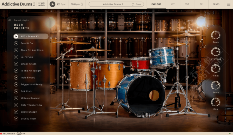 ADD2 Addictive Drums 2  打击乐 摇滚鼓组音源 安装教程-行音悦 - XYY