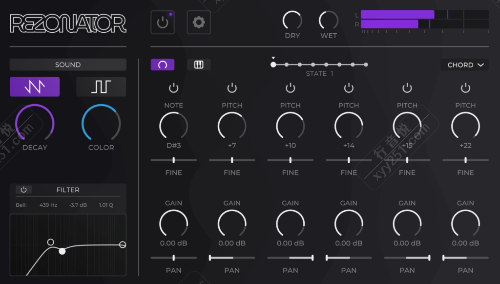 图片[1]-Xynth Audio Rezonator 谐波共振效果器